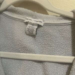 Better Together Women's Gray Fleece Jacket